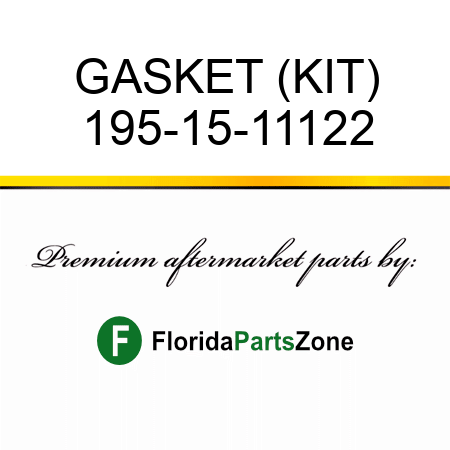GASKET (KIT) 195-15-11122