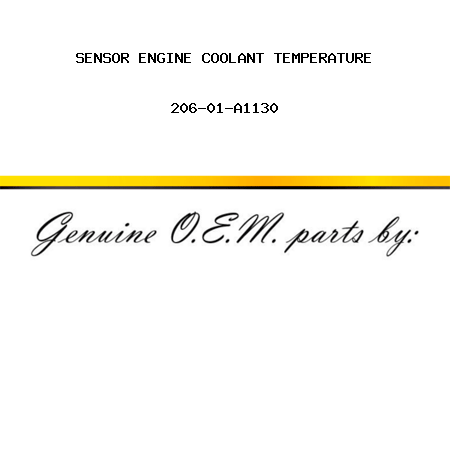 SENSOR, ENGINE COOLANT TEMPERATURE 206-01-A1130