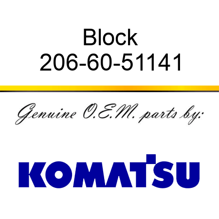 Block 206-60-51141