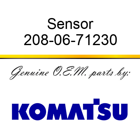 Sensor 208-06-71230