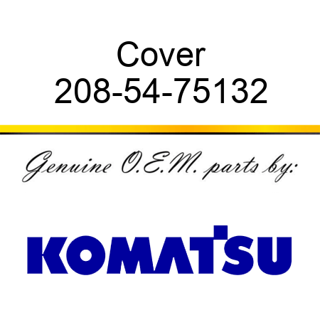 Cover 208-54-75132