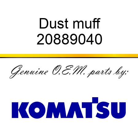 Dust muff 20889040