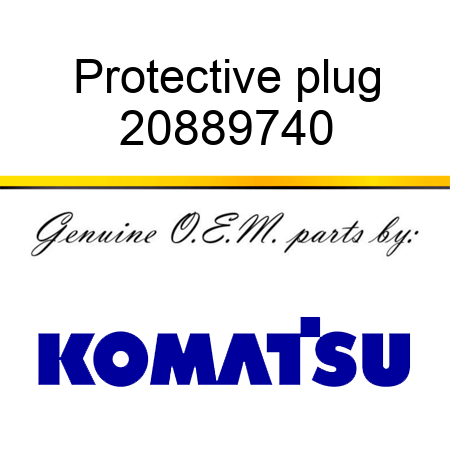 Protective plug 20889740