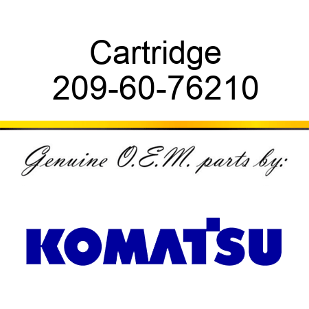 Cartridge 209-60-76210