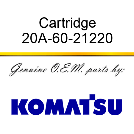 Cartridge 20A-60-21220