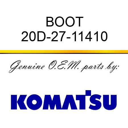 BOOT 20D-27-11410