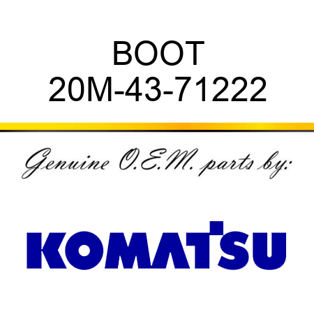 BOOT 20M-43-71222