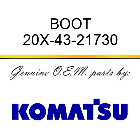 BOOT 20X-43-21730