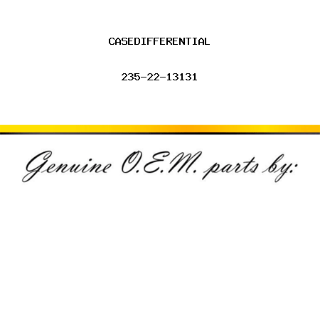 CASE,DIFFERENTIAL 235-22-13131