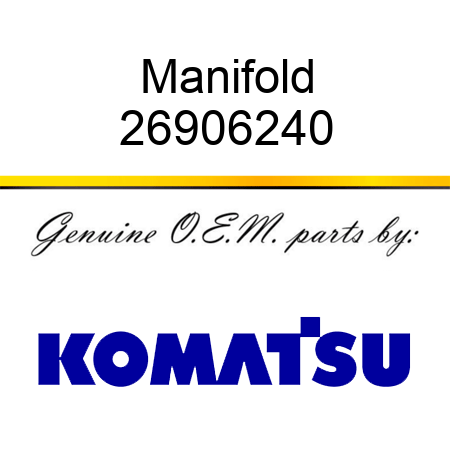 Manifold 26906240