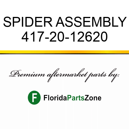 SPIDER ASSEMBLY 417-20-12620