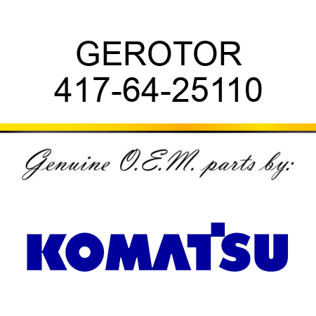 GEROTOR 417-64-25110