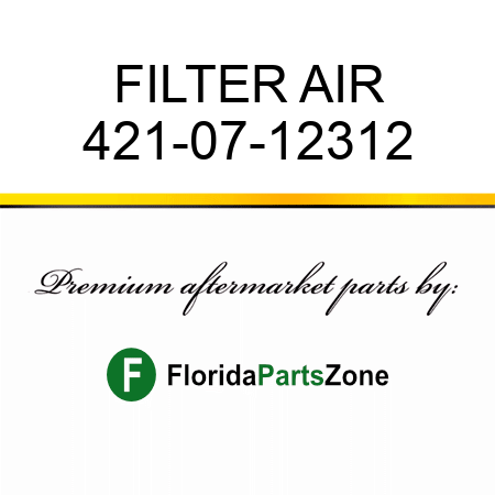 FILTER, AIR 421-07-12312