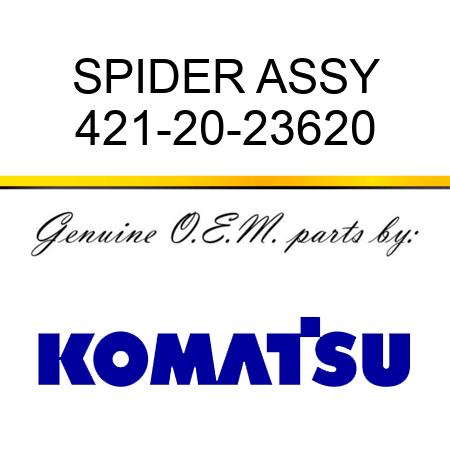 SPIDER ASSY 421-20-23620
