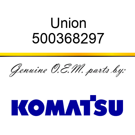 Union 500368297