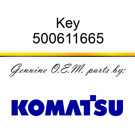 Key 500611665