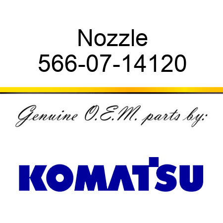 Nozzle 566-07-14120