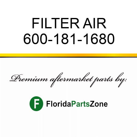 FILTER, AIR 600-181-1680