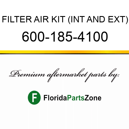 FILTER, AIR KIT (INT AND EXT) 600-185-4100