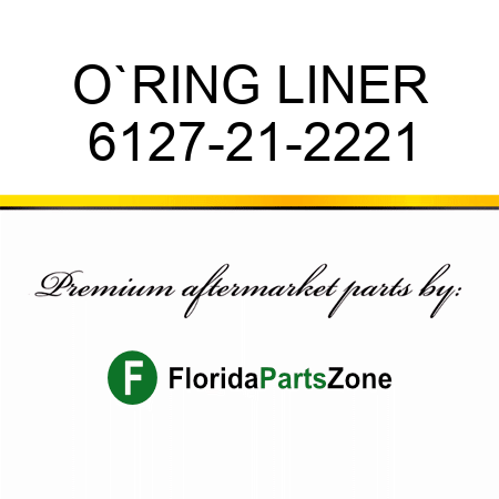 O`RING, LINER 6127-21-2221