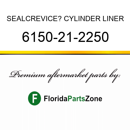 SEAL,CREVICE? CYLINDER LINER 6150-21-2250