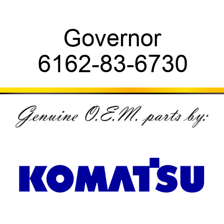 Governor 6162-83-6730