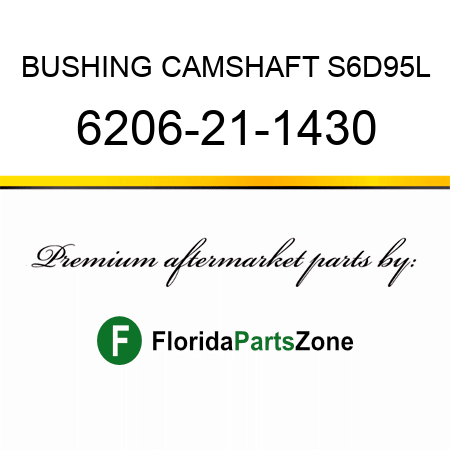 BUSHING, CAMSHAFT S6D95L 6206-21-1430