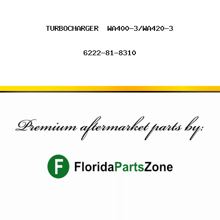 TURBOCHARGER  WA400-3/WA420-3 6222-81-8310