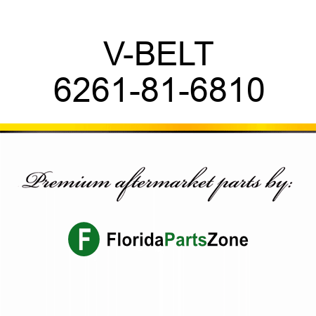 V-BELT 6261-81-6810
