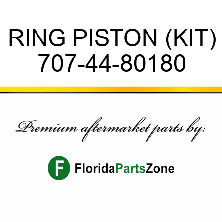 RING, PISTON (KIT) 707-44-80180