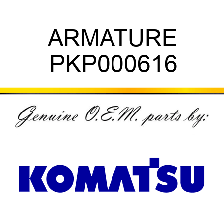 ARMATURE PKP000616