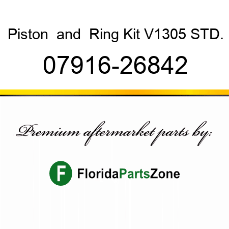 Piston & Ring Kit V1305 STD. 07916-26842