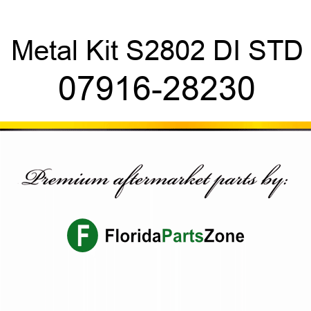 Metal Kit S2802 DI STD 07916-28230