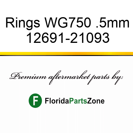 Rings WG750 .5mm 12691-21093