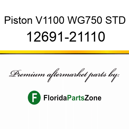 Piston V1100 WG750 STD 12691-21110