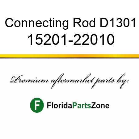 Connecting Rod D1301 15201-22010