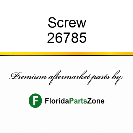 Screw 26785