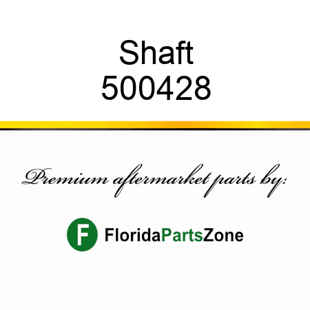 Shaft 500428