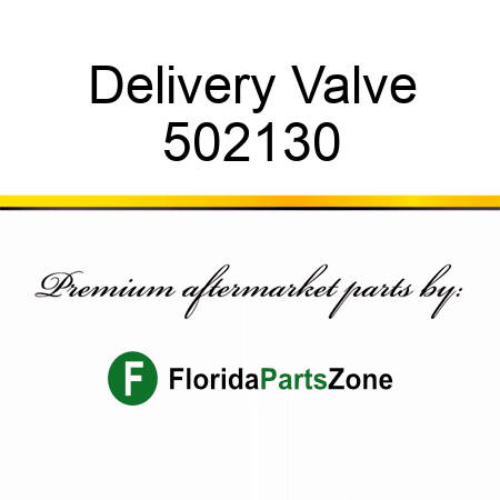 Delivery Valve 502130