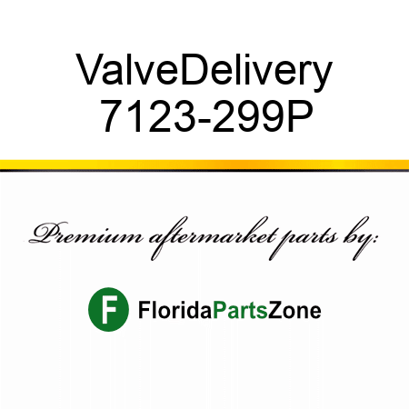 Valve,Delivery 7123-299P