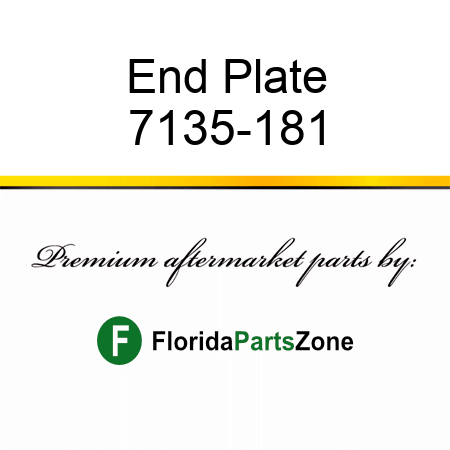 End Plate 7135-181