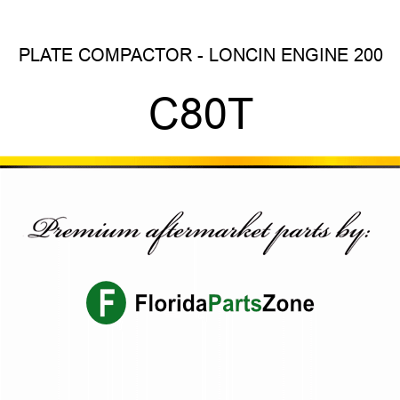PLATE COMPACTOR - LONCIN ENGINE 200 C80T