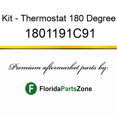 Kit - Thermostat 180 Degree 1801191C91