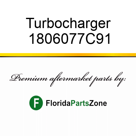 Turbocharger 1806077C91