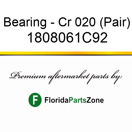 Bearing - Cr 020 (Pair) 1808061C92