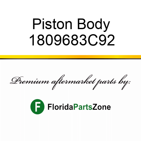 Piston Body 1809683C92