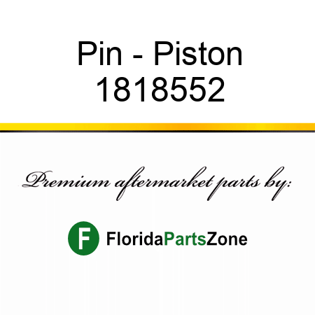 Pin - Piston 1818552