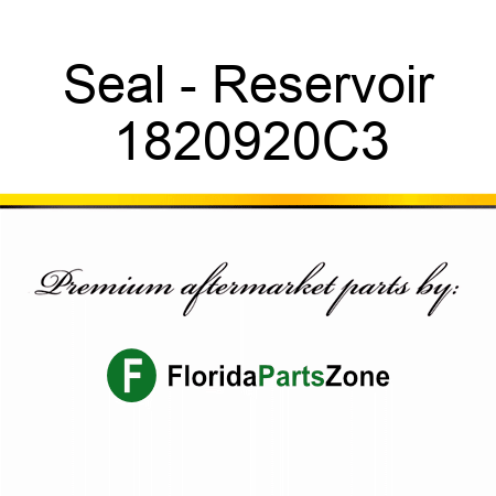 Seal - Reservoir 1820920C3
