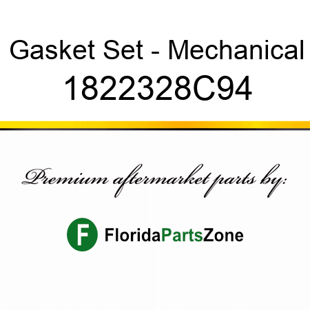 Gasket Set - Mechanical 1822328C94