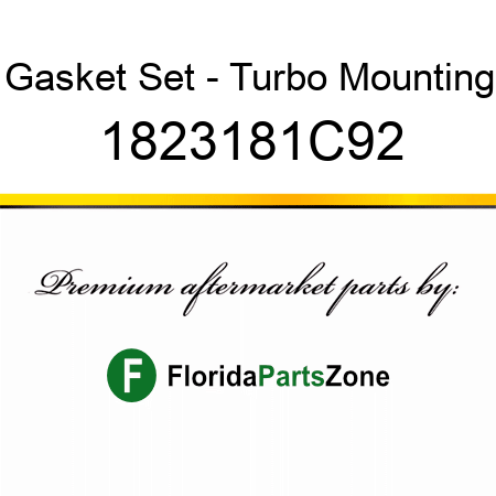 Gasket Set - Turbo Mounting 1823181C92